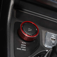For Jeep Renegade 15+/Compass 17+ Four-wheel Drive 4WD Switch Knob Trim Ring RT-TCZ