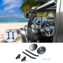 For 2018-2023 Jeep Wrangler JL & Gladiator JT A-Pillar Grab Handle Rear View Mirrors RT-TCZ