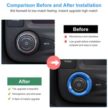 For 2018+ Jeep Wrangler JL/Gladiator JT Air Conditioner Headlight Switch Knob Trim Kit RT-TCZ