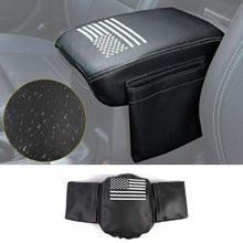 For 2007-2010 Jeep Wrangler JK JKU Center Console Armrest Pad Cover PU Leather RT-TCZ