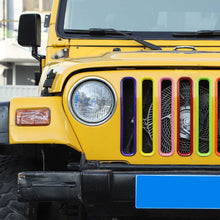 For 1997-2006 Jeep Wrangler TJ Front Grille Inserts Honeycomb Mesh Kit 7pcs/set RT-TCZ