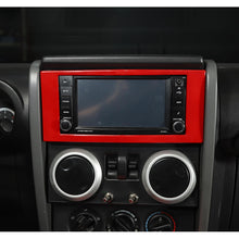 For 2007-2010 Jeep Wrangler JK JKU Control Console Dashboard Panel Cover Trim RT-TCZ