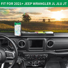 For 2018-2023 Jeep Wrangler JL JLU & Gladiator JT 4Xe Center Console Dashboard Cell Phone Holder Storage Tray Car Phone Mount Stand Bracket