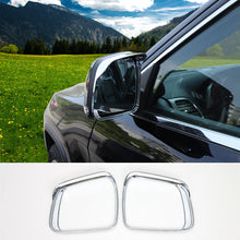 For  2011+ Jeep Grand Cherokee Rearview Mirror Rain Eyebrow Frame Trim Chrome 2pcs RT-TCZ