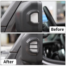 For 2018+ Jeep wrangler JL JLU Rear Mirror Turn Signal Decoration Cover Trim RT-TCZ