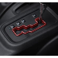 For 2011-17 Jeep Wrangler JK Gear Shift Panel Decor Bezel Trim RT-TCZ