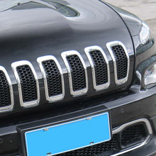 For 2014-2018 Jeep Cherokee Grille Inserts ABS Mesh Honeycomb Grill Cover Trim Kit RT-TCZ