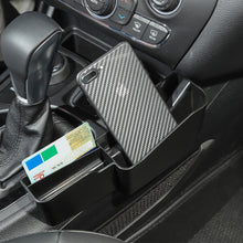 For 2014+ Jeep Cherokee Storage Box Center Console Gear Shift Side Organizer Phone Storage Compartment RT-TCZ