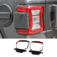 For 2018+ Jeep Wrangler JL JLU Car Rear Tail Light Lamp Decor Cover Trim RT-TCZ