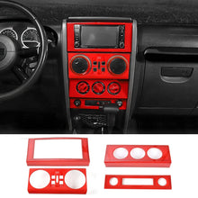 For 2007-2010 Jeep Wrangler JK JKU Control Console Dashboard Panel Cover Trim RT-TCZ