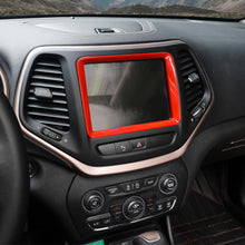 For 2014-2018 Jeep Cherokee Interior Navigation GPS Touch Screen Panel Frame Trim RT-TCZ