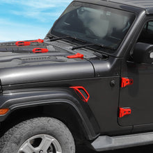 For 2018+ Jeep Wrangler JLU 4Doors 22PCS Exterior Trim Kit Cover Decoration Trim RT-TCZ
