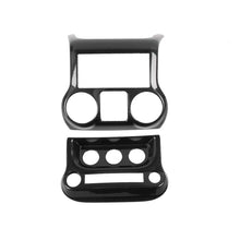 For 2011-2017 Jeep Wrangler JK Dashboard & Air Conditioning Switch Panel Frame Cover Trims RT-TCZ