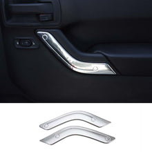 For 2011-2017 Jeep Wrangler JK 2Doors Interior Door Handle Cover Trim RT-TCZ