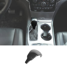 For 2017-2020 Jeep Grand Cherokee Inner Gear Shift Head Knob Cover Trim Carbon Fiber RT-TCZ