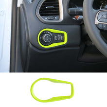 For 2015-2020 Jeep Renegade Headlight Switch Button Frame Trim Cover Decor RT-TCZ