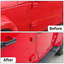 For 2007-2017 Jeep Wrangler JK JKU 10pcs Hood & Door Hinge Decor Cover Trim RT-TCZ