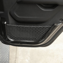 For 2018+ Jeep Wrangler JLU & Gladiator JT 4 Doors 4PCS Interior Door Net Pocket Decoration Cover Trim Bezel RT-TCZ