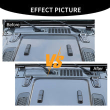 For 2018+ Jeep Wrangler JL JLU Gladiator JT Engine Hood Hinge & Hood Decoration Cover Trim RT-TCZ