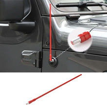 For 2007-2023 Jeep Wrangler JK JKU & Wrangler JL JLU JT 13 Inch Reflex Antenna Replacement Designed Optimized FM/AM RT-TCZ