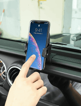 For 2018-2023 Jeep Wrangler JL & Gladiator JT Cell Phone Mount Holder Black RT-TCZ