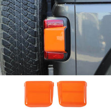 For 2018+ Jeep Wrangler JL JLU Car Taillight Rear Lamp Panel Trim Decor Cover RT-TCZ