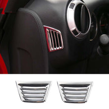 For 2011-2017 Jeep Wrangler JK Console L&R Side Air Outlet Vent Trim ABS RT-TCZ