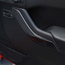 For 2011-2017 Jeep Wrangler JK 2Doors Interior Door Handle Cover Trim RT-TCZ