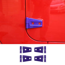 For 2007-2018 Jeep Wrangler JK JKU Door Hinge Covers Protector Trim Kit,4pcs RT-TCZ