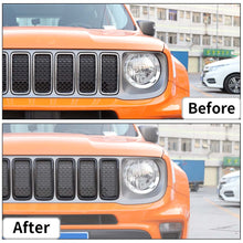 For 2019+ Jeep Renegade Front Grille Inserts Cover Trim Kit RT-TCZ