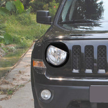 For 2011-2016 Jeep Patriot Headlight Trim Cover ABS Angry Birds Style Front Lamp Bezels RT-TCZ