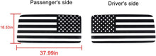 For 2018+ Jeep Wrangler JL 2 Door  American Flag Window Decals Vinyl Rear Window Stickers RT-TCZ
