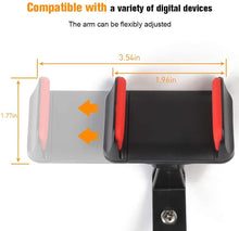 For 2011+ Jeep Grand Cherokee WK2 Dash Phone Holder with Storage Tray, Phone Bracket Organizer RT-TCZ