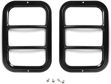 For 2007-2018 Jeep Wrangler JK Fog Light Guards Rear Bumper Fog Lamp Covers RT-TCZ