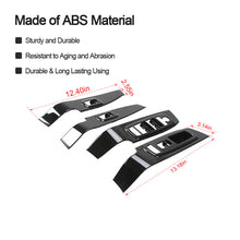 For 2014+ Jeep Cherokee Car Door handle Button Switch Bezel Panel Trim RT-TCZ