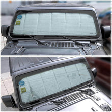 For 2018+ Jeep Wrangler JL JLU & Gladiator JT Front Window Windshield Shade Visor RT-TCZ