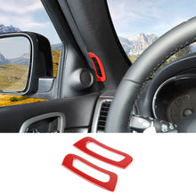 For 2011-2020 Jeep Grand Cherokee 2pcs Front A-Pillar Air Vent Frame Trim Cover RT-TCZ