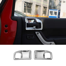 For 2011-2017 Jeep Wrangler JK 2-Door Inner Door Handle Bowl Trim Cover RT-TCZ