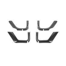 For 2011-2017 Jeep Wrangler JK 4DR Car Inner Door Net Bag Frame Trim ABS RT-TCZ