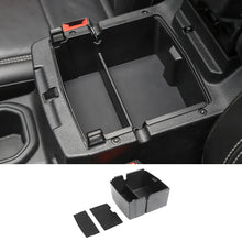 For 2018+ Jeep Wrangler JL JLU Center Console Organizer Tray Armrest Storage Box Black RT-TCZ