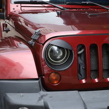 For 2007-2017 Jeep Wrangler JK JKU Front Headlight Bezel Light Angry Birds Covers Trim 2PCS RT-TCZ