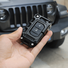 For 2018+ Jeep Wrangler JL JLU JT Key Fob Cover Case Holder Shell RT-TCZ