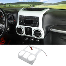 For 2011-2017 Jeep Wrangler JK JKU Center Console Dashboard Control Panel Cover Trim RT-TCZ