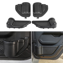 For 2018+ Jeep Wrangler JL 4Door Front & Rear Door Pocket Storage Box Organizer RT-TCZ