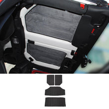 For 2012-2018 Jeep Wrangler JK 2/4Door Hardtop Roof Heat Insulation Kit Black RT-TCZ