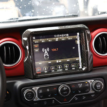 For 2018-2023 Jeep Wrangler JL JLU & Jeep Gladiator JT Rubicon Screen Navigation Cover Trim RT-TCZ