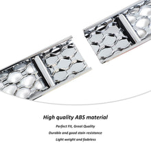 For 2019+ Jeep Renegade Front Face Grille Insect Mesh Net Decor Cover Chrome RT-TCZ