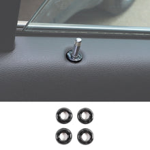 For 2011-2020 Jeep Grand Cherokee 4X Inner Door Bolt Lock Down Ring Trim RT-TCZ