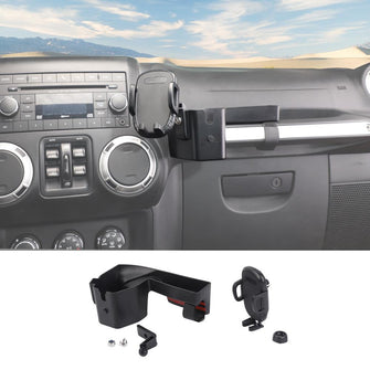 For Jeep Wrangler JK 2011-2017 Co-pilot Armrest Mobile Phone Bracket Holder Mount