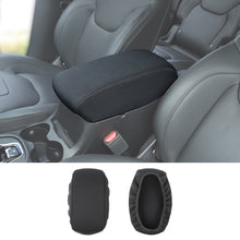 For 2014+ Jeep Cherokee Car Center Console Armrest Box Cover Pad Black RT-TCZ